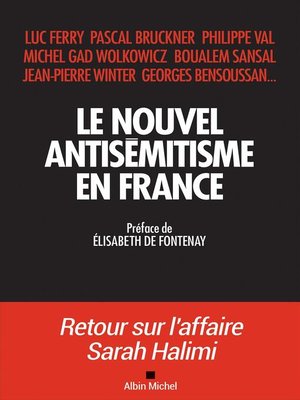 cover image of Le Nouvel Antisémitisme en France